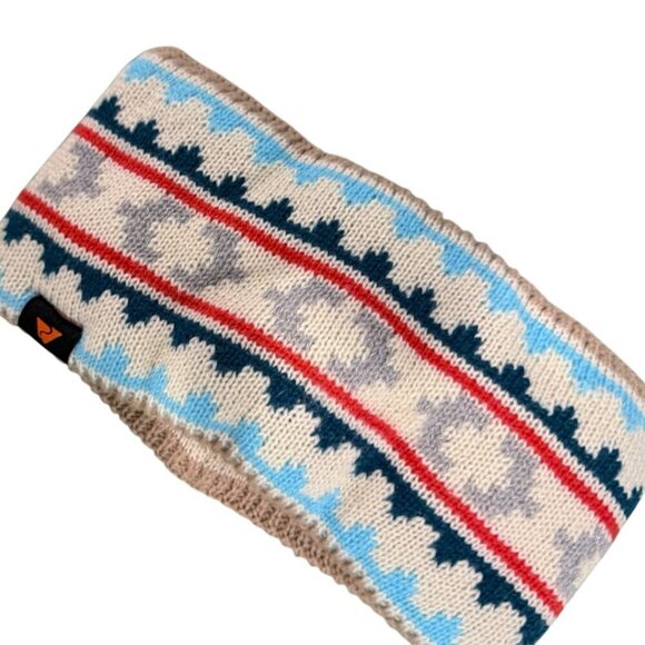 3M THINSULATE x OZARK TRAIL FAIR ISLE fleeece lined headband adult snow hat - Picture 2 of 7